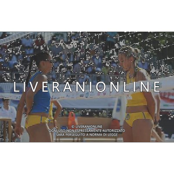 MILANO 28/6/2009 PIAZZA DEL CANNONE PARCO SEMPIONE BEACH VOLLEY CHIQUITA TOUR FOTO ROMANO/AG ALDO LIVERANI
