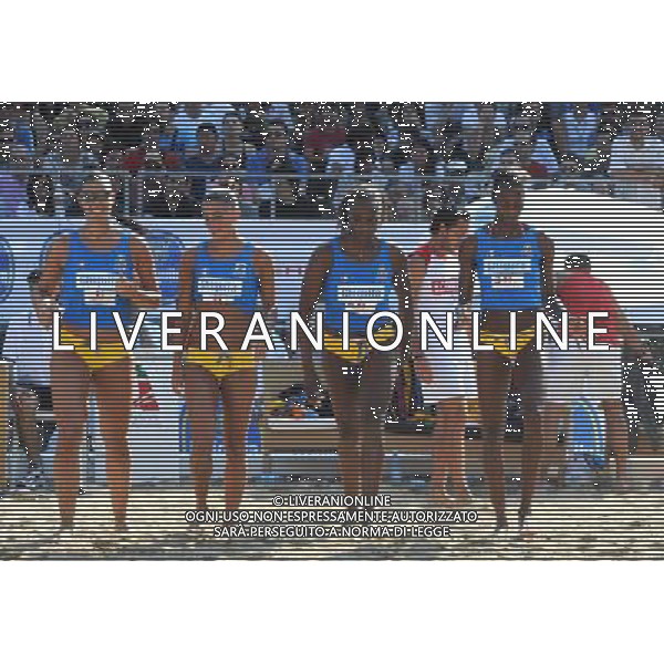 MILANO 28/6/2009 PIAZZA DEL CANNONE PARCO SEMPIONE BEACH VOLLEY CHIQUITA TOUR FOTO ROMANO/AG ALDO LIVERANI