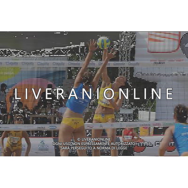 MILANO 28/6/2009 PIAZZA DEL CANNONE PARCO SEMPIONE BEACH VOLLEY CHIQUITA TOUR FOTO ROMANO/AG ALDO LIVERANI