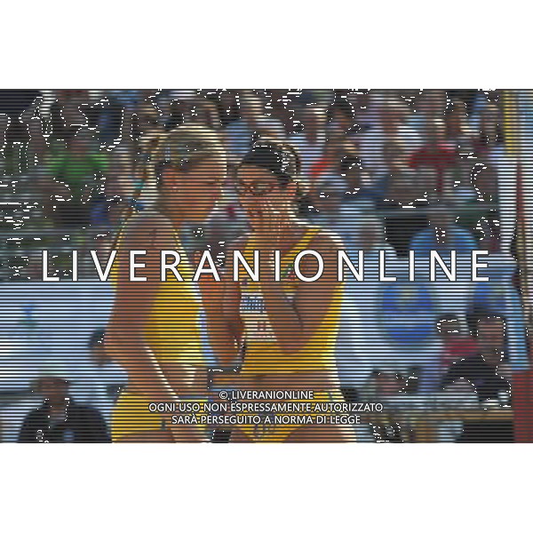 MILANO 28/6/2009 PIAZZA DEL CANNONE PARCO SEMPIONE BEACH VOLLEY CHIQUITA TOUR FOTO ROMANO/AG ALDO LIVERANI