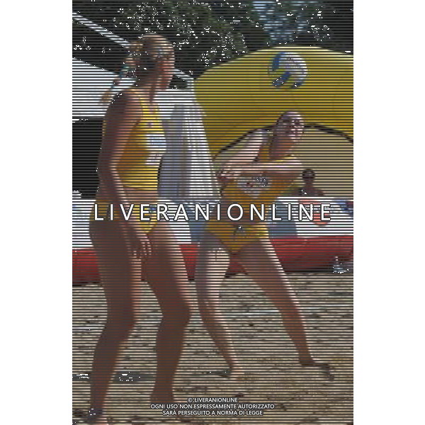 MILANO 28/6/2009 PIAZZA DEL CANNONE PARCO SEMPIONE BEACH VOLLEY CHIQUITA TOUR FOTO ROMANO/AG ALDO LIVERANI