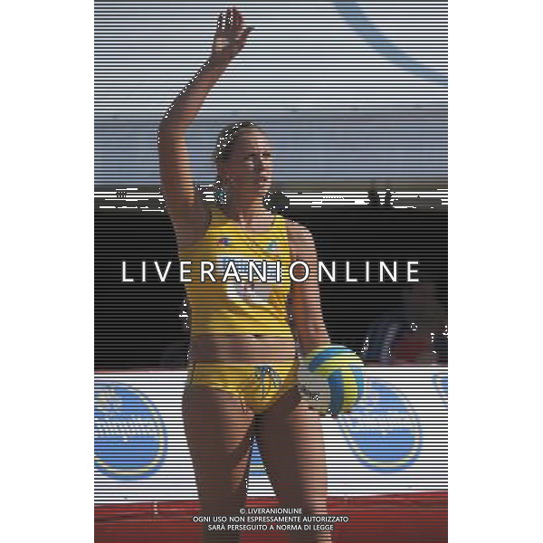 MILANO 28/6/2009 PIAZZA DEL CANNONE PARCO SEMPIONE BEACH VOLLEY CHIQUITA TOUR FOTO ROMANO/AG ALDO LIVERANI