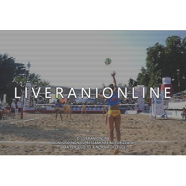 MILANO 28/6/2009 PIAZZA DEL CANNONE PARCO SEMPIONE BEACH VOLLEY CHIQUITA TOUR FOTO ROMANO/AG ALDO LIVERANI