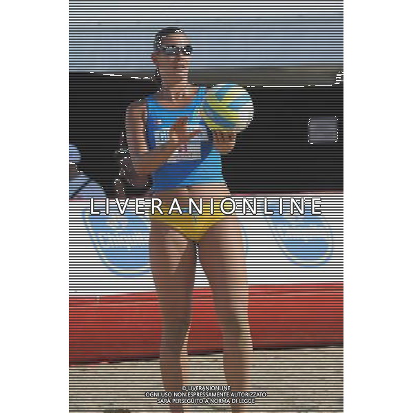 MILANO 28/6/2009 PIAZZA DEL CANNONE PARCO SEMPIONE BEACH VOLLEY CHIQUITA TOUR FOTO ROMANO/AG ALDO LIVERANI