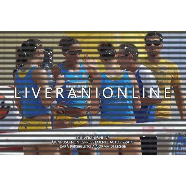 MILANO 28/6/2009 PIAZZA DEL CANNONE PARCO SEMPIONE BEACH VOLLEY CHIQUITA TOUR FOTO ROMANO/AG ALDO LIVERANI