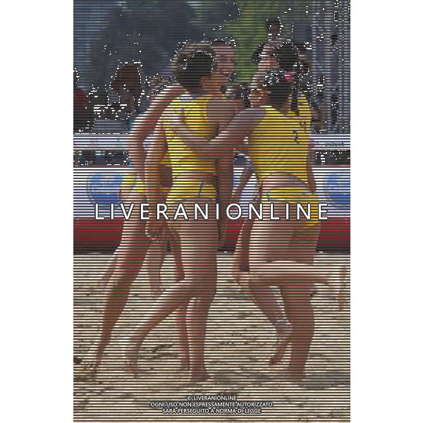MILANO 28/6/2009 PIAZZA DEL CANNONE PARCO SEMPIONE BEACH VOLLEY CHIQUITA TOUR FOTO ROMANO/AG ALDO LIVERANI