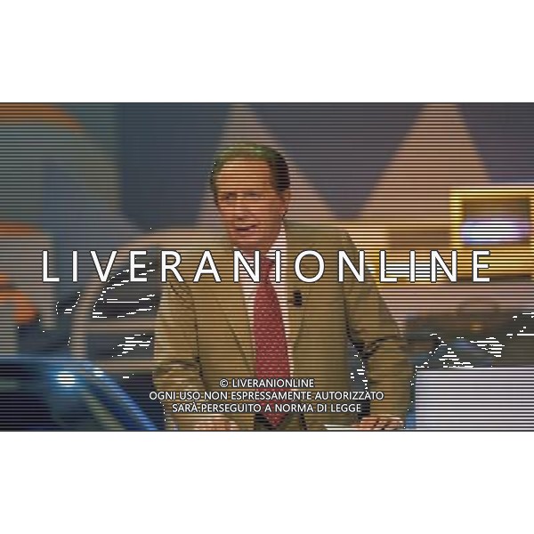 TRASMISSIONE TELEVISIVA\'LA RUOTA DELLA FORTUNA\' NELLA FOTO MIKE BONGIORNO AG ALDO LIVERANI