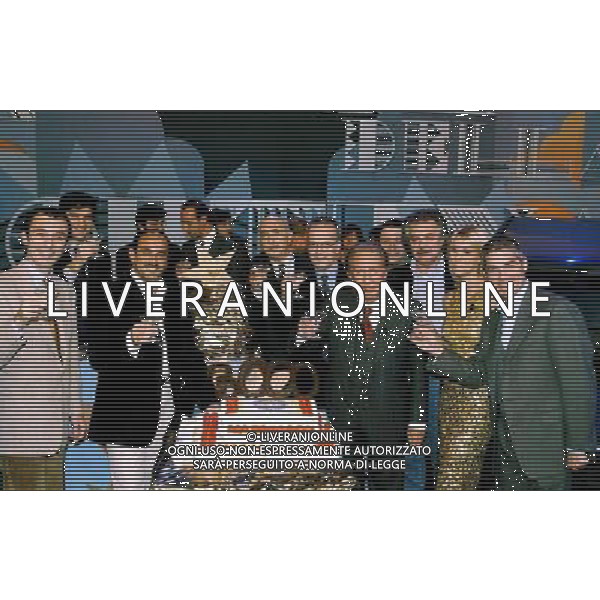 TRASMISSIONE TELEVISIVA\'LA RUOTA DELLA FORTUNA\' NELLA FOTO MIKE BONGIORNO-NANCY COMELLI AG ALDO LIVERANI