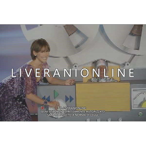 TRASMISSIONE TELEVISIVA\'FANTASIA\' NELLA FOTO: BARBARA D\'URSO E LUCA LAURENTI AG ALDO LIVERANI