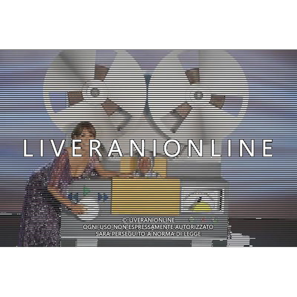 TRASMISSIONE TELEVISIVA\'FANTASIA\' NELLA FOTO: BARBARA D\'URSO E LUCA LAURENTI AG ALDO LIVERANI