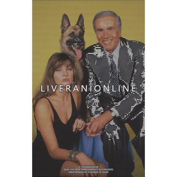 TRASMISSIONE TELEVISIVA \'GIALLO\' NELLA FOTO ENZO TORTORA-ALBA PARIETTI AG ALDO LIVERANI