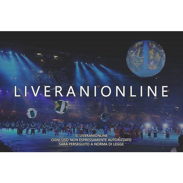 28/GIUGNO/2009 CALCIO SPORT Ellis park Stadium ,Johannesburg, SUD AFRICA fifa confederation cup south africa 2009 FINALE: USA BRASILE nella foto la cerimonia finale ph:AG.ALDO LIVERANI SAS 