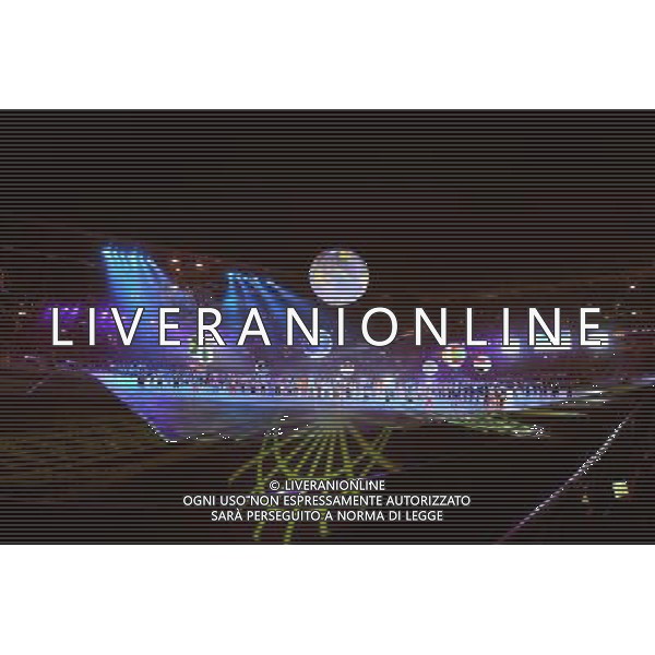 28/GIUGNO/2009 CALCIO SPORT Ellis park Stadium ,Johannesburg, SUD AFRICA fifa confederation cup south africa 2009 FINALE: USA BRASILE nella foto la cerimonia finale ph:AG.ALDO LIVERANI SAS 