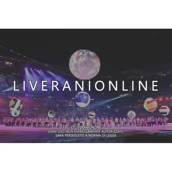 28/GIUGNO/2009 CALCIO SPORT Ellis park Stadium ,Johannesburg, SUD AFRICA fifa confederation cup south africa 2009 FINALE: USA BRASILE nella foto la cerimonia finale ph:AG.ALDO LIVERANI SAS 
