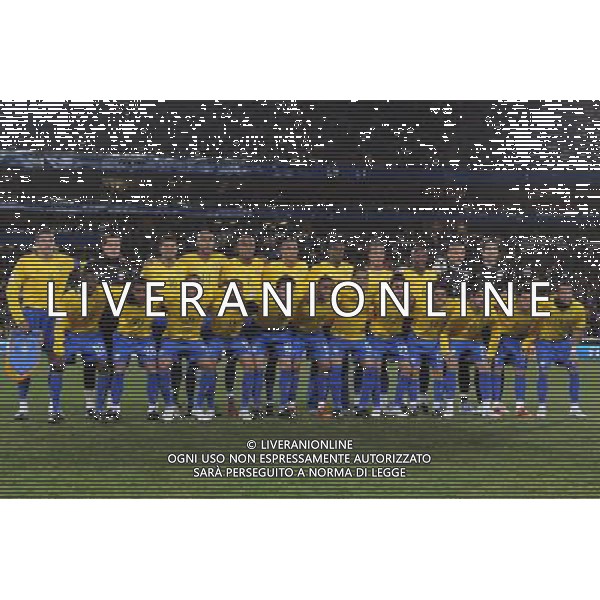 28/GIUGNO/2009 CALCIO SPORT Ellis park Stadium ,Johannesburg, SUD AFRICA fifa confederation cup south africa 2009 FINALE: USA BRASILE nella foto la squadra del brasile: lucio,julio cesar,andfre santos,luisao,maicon,gilberto silva,juan,miranda,kleber,gomes,victor,ramires,kleberson,luis fabiano,robinho,kaka,julio baptista,felipe melo,nilmar,josue,pato,elano,daniel alves ph:AG.ALDO LIVERANI SAS 