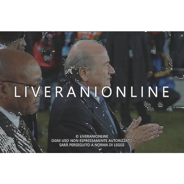 28/GIUGNO/2009 CALCIO SPORT Ellis park Stadium ,Johannesburg, SUD AFRICA fifa confederation cup south africa 2009 FINALE: USA BRASILE nella foto blatter joseph presidente della fifa ph:AG.ALDO LIVERANI SAS 