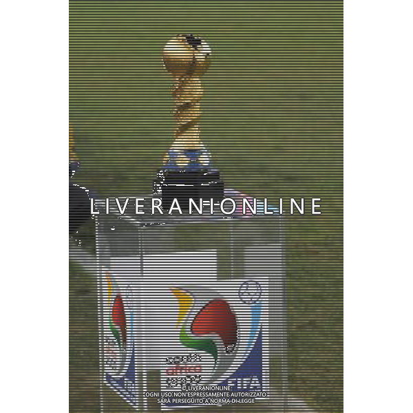 28/GIUGNO/2009 CALCIO SPORT Ellis park Stadium ,Johannesburg, SUD AFRICA fifa confederation cup south africa 2009 FINALE: USA BRASILE nella foto trofeo ph:AG.ALDO LIVERANI SAS 