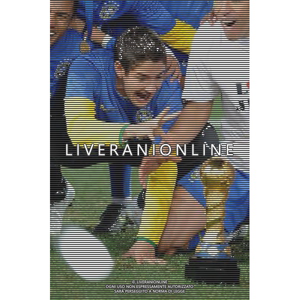 28/GIUGNO/2009 CALCIO SPORT Ellis park Stadium ,Johannesburg, SUD AFRICA fifa confederation cup south africa 2009 FINALE: USA BRASILE nella foto pato alexandre ph:AG.ALDO LIVERANI SAS 