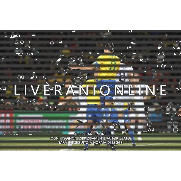 28/GIUGNO/2009 CALCIO SPORT Ellis park Stadium ,Johannesburg, SUD AFRICA fifa confederation cup south africa 2009 FINALE: USA BRASILE nella foto il gol di lucio ph:AG.ALDO LIVERANI SAS 