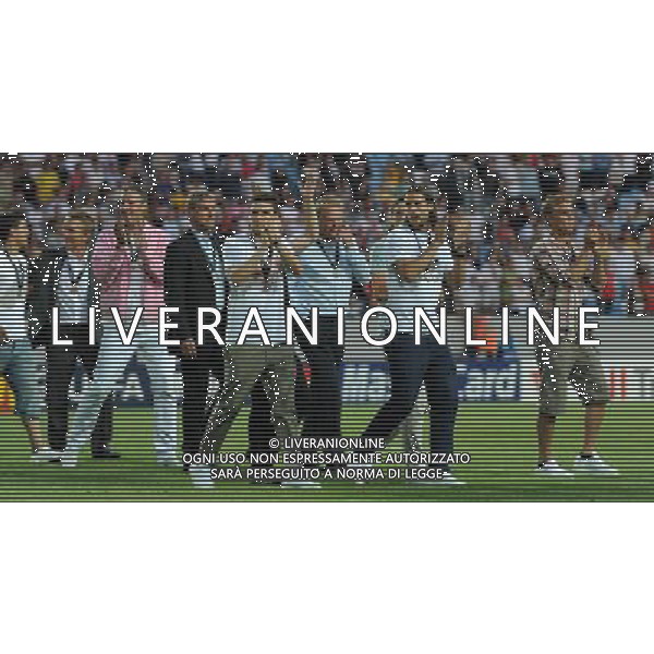 17¡ UEFA European U21 Championship 2007/2009 Finale Malmo - 29.06.2009 Germania-Inghilterra Nella Foto:GIRO DI CAMPO DELLA SVEZIA TERZA CLASSIFICATA /Ph.Vitez-Ag. Aldo Liverani