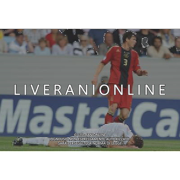 17¡ UEFA European U21 Championship 2007/2009 Finale Malmo - 29.06.2009 Germania-Inghilterra Nella Foto:MILNER A TERRA /Ph.Vitez-Ag. Aldo Liverani