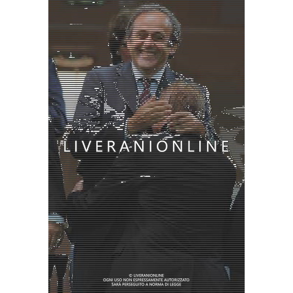 17¡ UEFA European U21 Championship 2007/2009 Finale Malmo - 29.06.2009 Germania-Inghilterra Nella Foto:PLATINI ABBRACCIA HRUBESCH /Ph.Vitez-Ag. Aldo Liverani