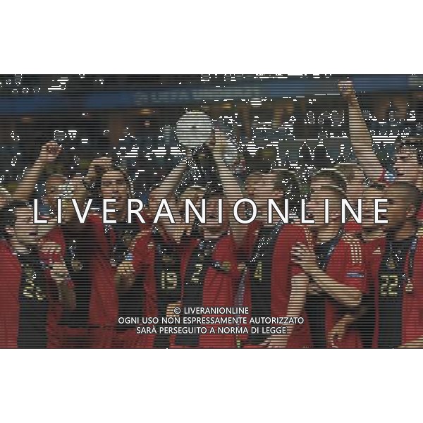 17¡ UEFA European U21 Championship 2007/2009 Finale Malmo - 29.06.2009 Germania-Inghilterra Nella Foto:GERMANIA FESTEGGIA CON LA COPPA /Ph.Vitez-Ag. Aldo Liverani