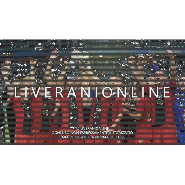 17¡ UEFA European U21 Championship 2007/2009 Finale Malmo - 29.06.2009 Germania-Inghilterra Nella Foto:GERMANIA FESTEGGIA CON LA COPPA /Ph.Vitez-Ag. Aldo Liverani