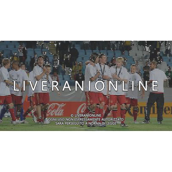 17¡ UEFA European U21 Championship 2007/2009 Finale Malmo - 29.06.2009 Germania-Inghilterra Nella Foto:GERMANIA FESTEGGIA CON LA COPPA /Ph.Vitez-Ag. Aldo Liverani