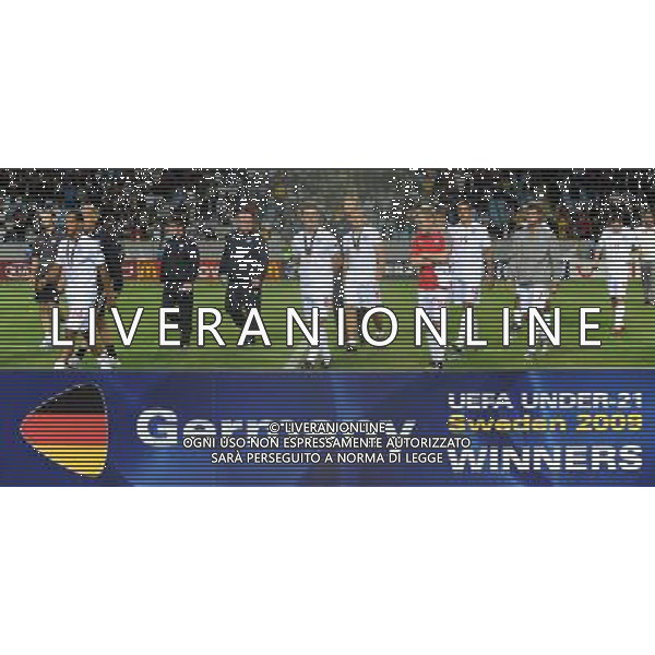 17¡ UEFA European U21 Championship 2007/2009 Finale Malmo - 29.06.2009 Germania-Inghilterra Nella Foto:DELUSIONE INGHILTERRA /Ph.Vitez-Ag. Aldo Liverani