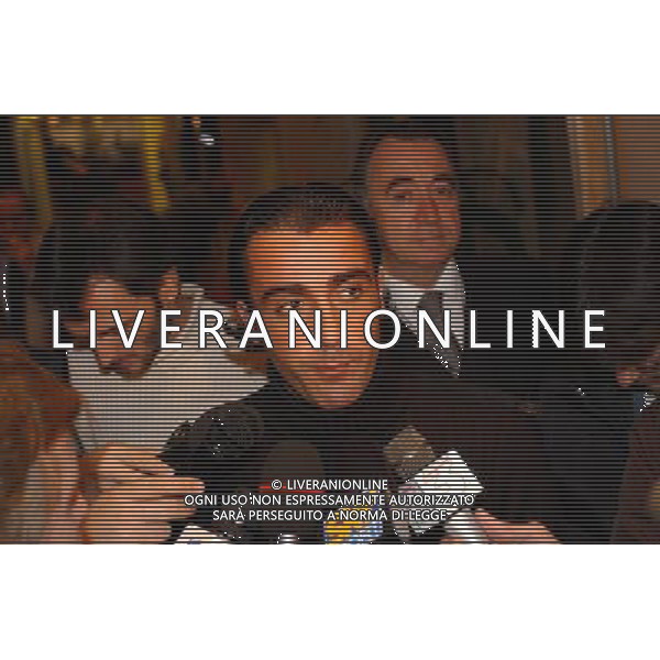 Milano 01/12/2003 vertice tra arbitri e capitani di A/B nella foto barone simone foto marco luzzani/A Aldo Liverani s.a.s.