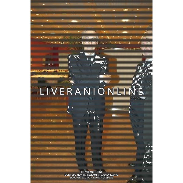 MILANO 1/12/2003 HOTEL MICHELANGELO INCOTRO ARBITRI-CALCIATORI NELLA FOTO FRANCO CARRARO FOTO ROMARIO/AG ALDO LIVERANI