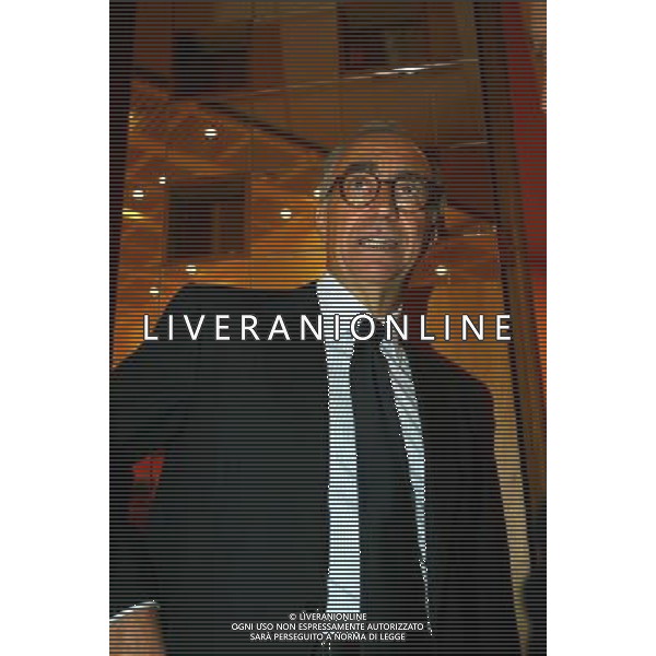 MILANO 1/12/2003 HOTEL MICHELANGELO INCOTRO ARBITRI-CALCIATORI NELLA FOTO FRANCO CARRARO FOTO ROMARIO/AG ALDO LIVERANI