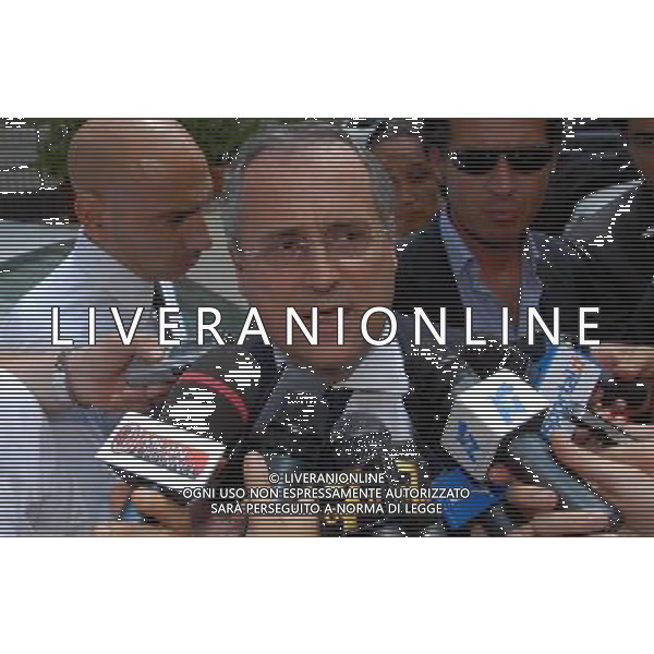 MILANO 2/7/2009 LEGA CALCIO NELLA FOTO CLAUDIO LOTITO PRESIDENTE LAZIO CALCIO FOTO ROMANO/AG ALDO LIVERANI