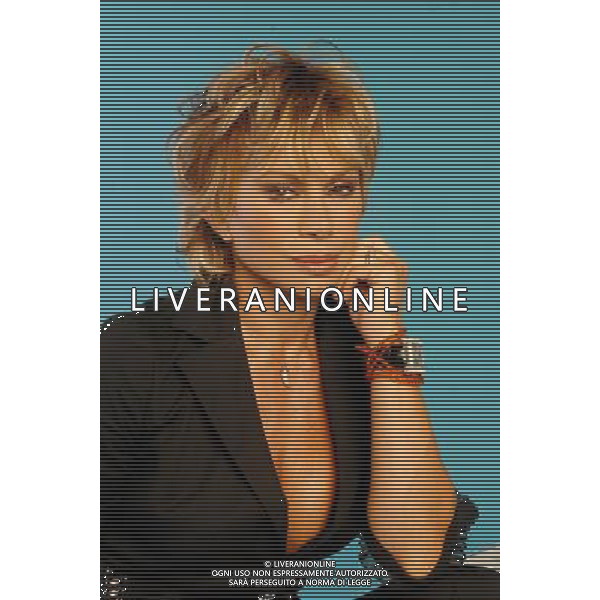 TRASMISSIONE TELEVISIVA \'BUONA DOMENICA\' 2007/2008 NELLA FOTO CARMEN RUSSO AG ALDO LIVERANI