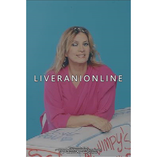 TRASMISSIONE TELEVISIVA \'BUONA DOMENICA\' 2007/2008 NELLA FOTO IVA ZANICCHI AG ALDO LIVERANI
