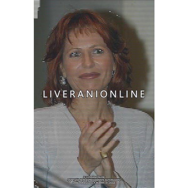 ROMA HOTEL RIPETTA 21/10/2003 Presentazione del libro di Lilli Gruber \'I MIEI GIORNI A BAGHDAD\' NELLA FOTO LILLI GRUBER* AGENZIA ALDO LIVERANI
