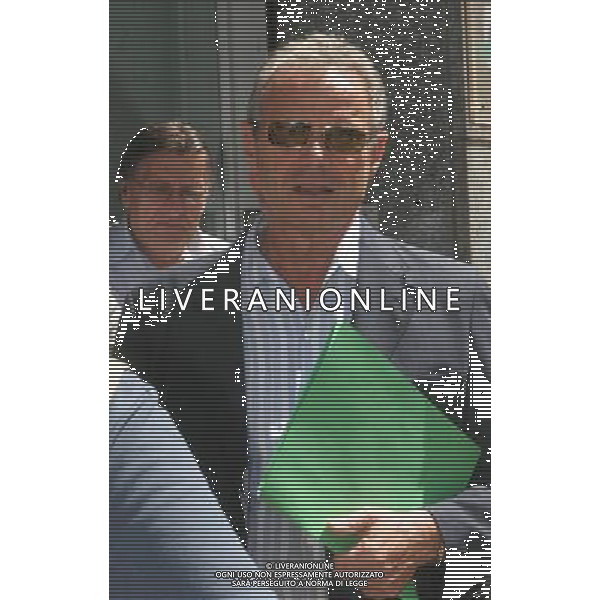 MILANO 08/07/2009 SPORT CALCIO LEGA CALCIO ASSEMBLEA DELLE SOCIETA\' DI SERIE A E SERIE B NELLA FOTO MAURIZIO ZAMPARINI PRESIDENTE DEL PALERMO CALCIO PH.FIOCHI/AG.ALDO LIVERANI SAS