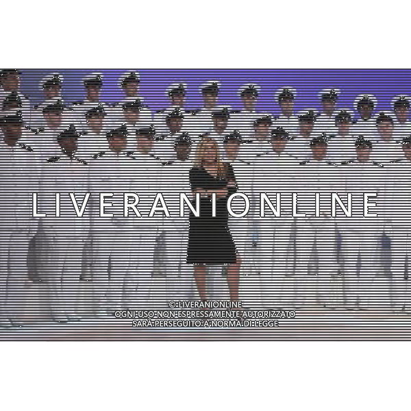 TRASMISSIONE TELEVISIVA\'BUONA DOMENICA\' 2005 NELLA FOTO MARA VENIER AG ALDO LIVERANI
