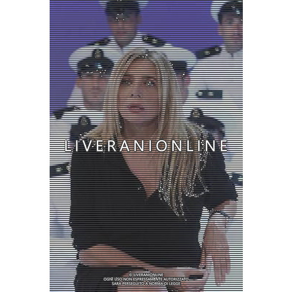 TRASMISSIONE TELEVISIVA\'BUONA DOMENICA\' 2005 NELLA FOTO MARA VENIER AG ALDO LIVERANI