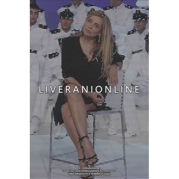 TRASMISSIONE TELEVISIVA\'BUONA DOMENICA\' 2005 NELLA FOTO MARA VENIER AG ALDO LIVERANI