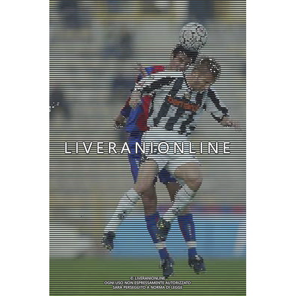 Bologna - Udinese Tim Cup (Coppa Italia) 03/11/2003 nella foto: Martin Jorgensen e Zaccardo Cristian* foto: Simone Rosa/Agenzia Aldo Liverani