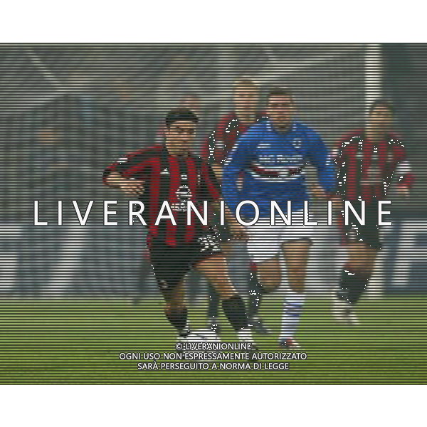 Sampdoria-Milan Tim Cup Coppa Italia 03/12/2003 nella foto Cristian Brocchi* foto filippo venezia/Agenzia aldo liverani