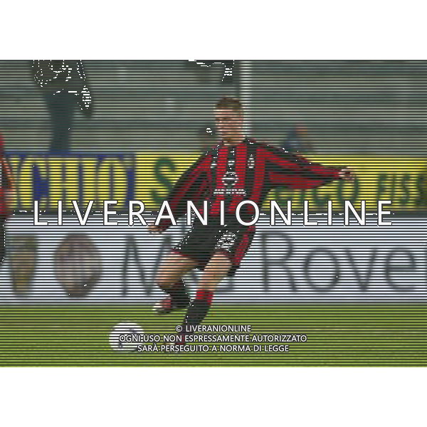 GENOVA 03/12/2003 TIM CUP (coppa italia) SAMPDORIA - MILAN NELLA FOTO : ABATE IGNAZIO* FOTO: FELIPPO VENEZIA / AGENZIA : ALDO LIVERANI