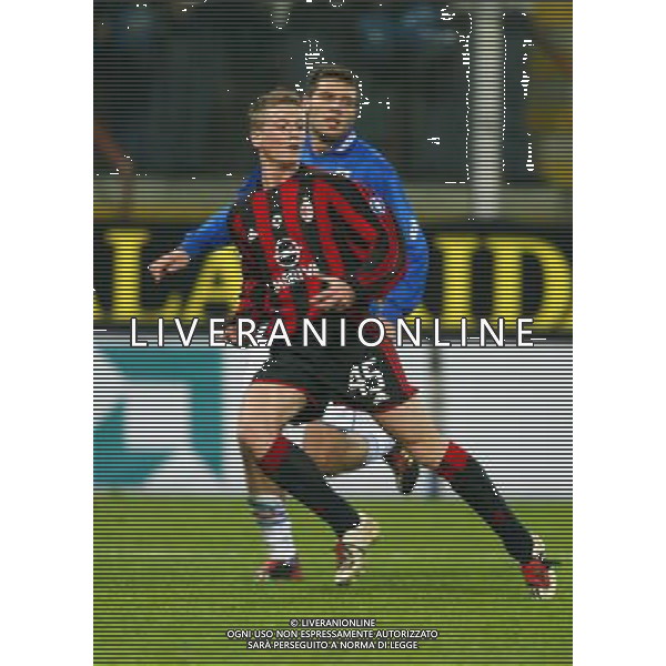 GENOVA 03/12/2003 TIM CUP (coppa italia) SAMPDORIA - MILAN NELLA FOTO : ABATE IGNAZIO* FOTO: FELIPPO VENEZIA / AGENZIA : ALDO LIVERANI