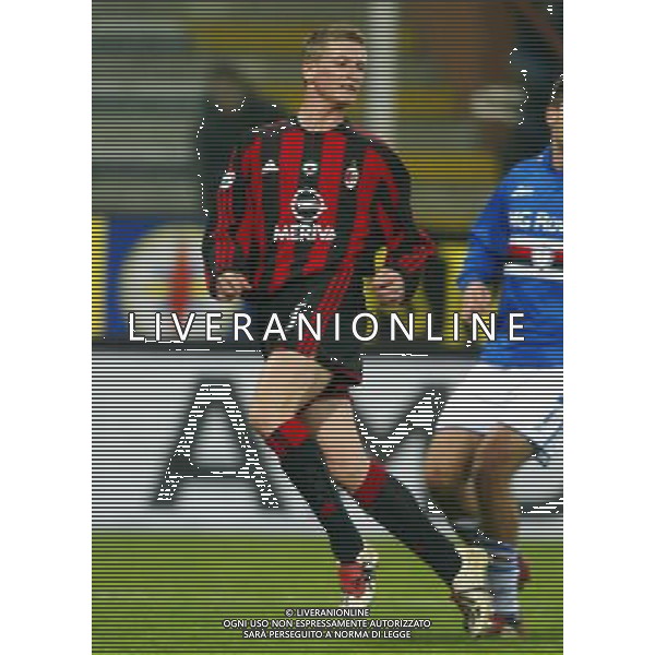 GENOVA 03/12/2003 TIM CUP (coppa italia) SAMPDORIA - MILAN NELLA FOTO : ABATE IGNAZIO* FOTO: FELIPPO VENEZIA / AGENZIA : ALDO LIVERANI