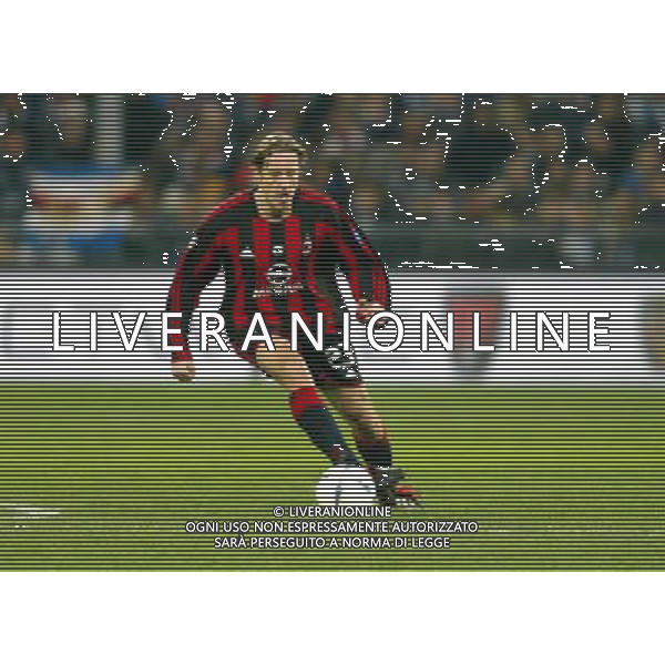 GENOVA 03/12/2003 TIM CUP (coppa italia) SAMPDORIA - MILAN NELLA FOTO : MASSIMO AMBROSINI* FOTO: FELIPPO VENEZIA / AGENZIA : ALDO LIVERANI