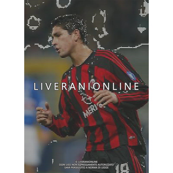 GENOVA 03/12/2003 TIM CUP (coppa italia) SAMPDORIA - MILAN NELLA FOTO :BORRIELLO MARCO * FOTO: FELIPPO VENEZIA / AGENZIA : ALDO LIVERANI