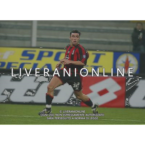 GENOVA 03/12/2003 TIM CUP (coppa italia) SAMPDORIA - MILAN NELLA FOTO :brocchi cristian* FOTO: FELIPPO VENEZIA / AGENZIA : ALDO LIVERANI