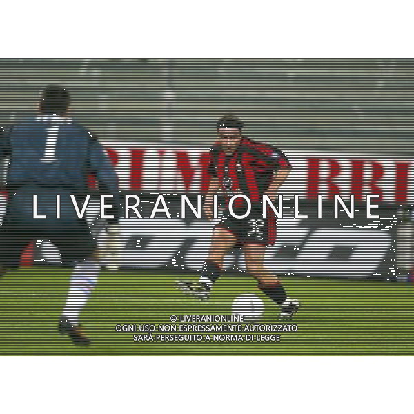 GENOVA 03/12/2003 TIM CUP (coppa italia) SAMPDORIA - MILAN NELLA FOTO :brocchi cristian* FOTO: FELIPPO VENEZIA / AGENZIA : ALDO LIVERANI
